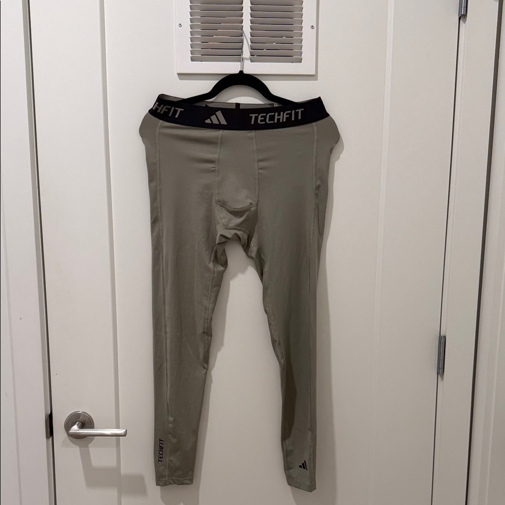 Adidas Techfit Olive Leggings